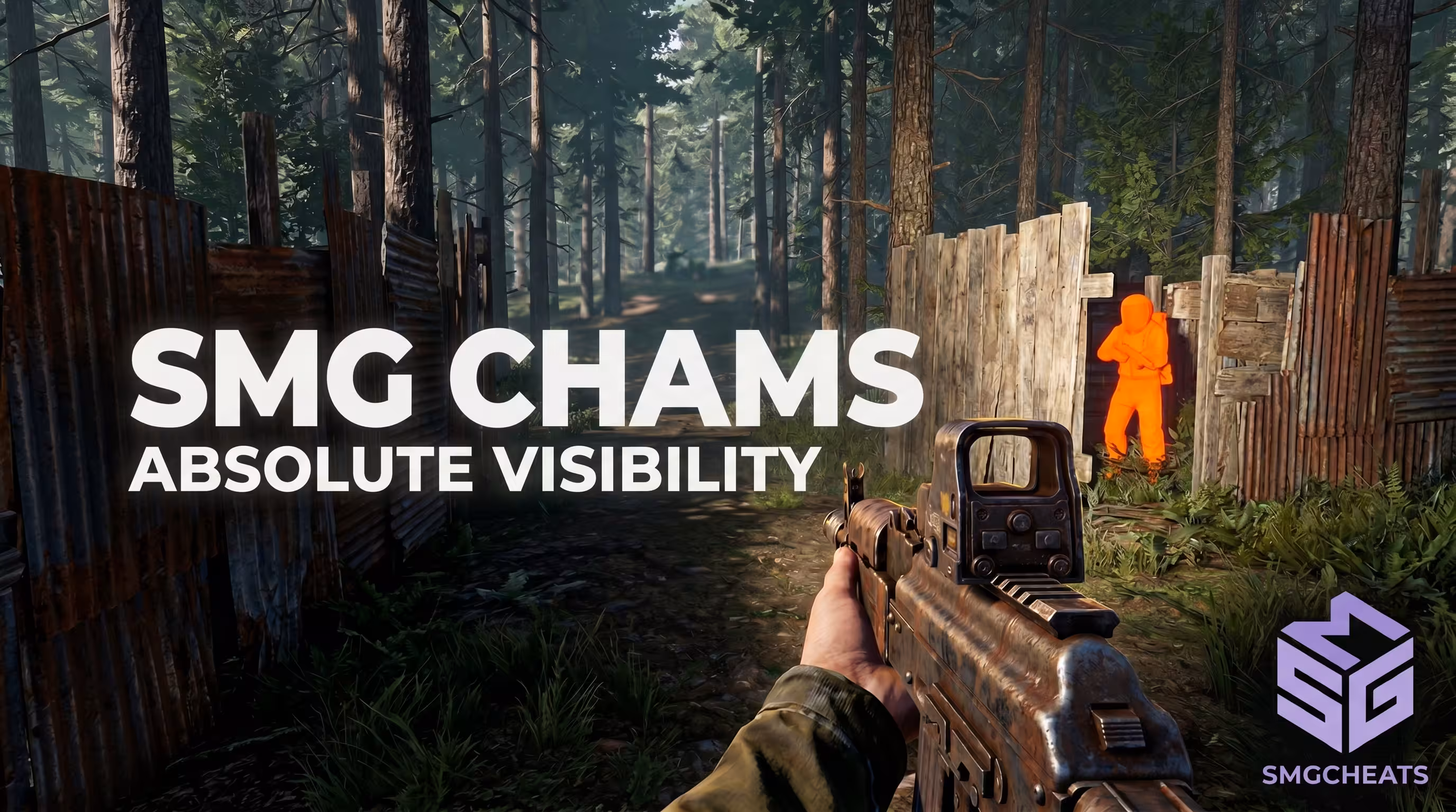 SMG Chams for Rust - Vibrant player textures