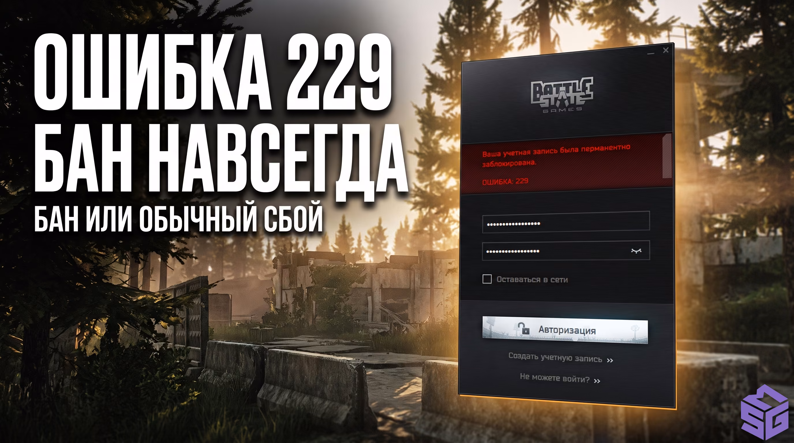 ΠΠΈΠ°Π»ΠΎΠ³ΠΎΠ²ΠΎΠ΅ ΠΎΠΊΠ½ΠΎ Π»Π°ΡΠ½ΡΠ΅ΡΠ° Battlestate Games Ρ ΠΊΠΎΠ΄ΠΎΠΌ ΠΎΡΠΈΠ±ΠΊΠΈ 229 ΠΏΡΠΈ Π±Π»ΠΎΠΊΠΈΡΠΎΠ²ΠΊΠ΅ ΠΏΡΠΎΡΠΈΠ»Ρ
