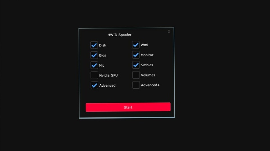 Защита железа с помощью HWID Spoofer от SMGCHEATS